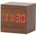 Platinet alarm clock Wooden Cube (43242)