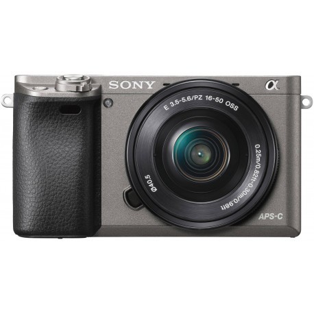 Sony a6000 + 16-50mm Kit, grafīta krāsas