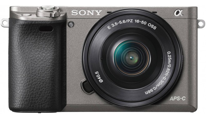 Sony a6000 + 16-50 мм Kit, серый