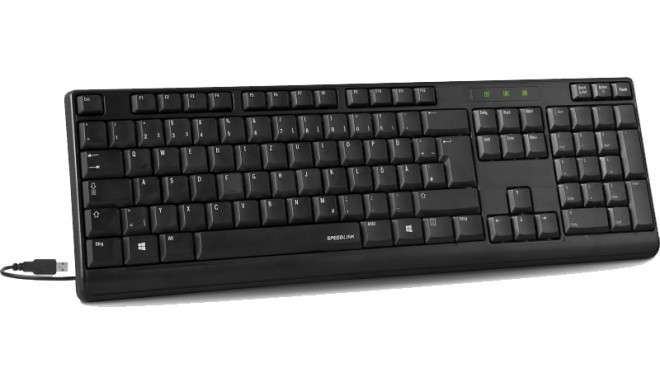 Speedlink klaviatūra Niala US (640001-BK-US)