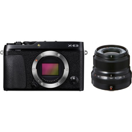 Fujifilm X-E3 + 23mm f/2.0 Kit, black