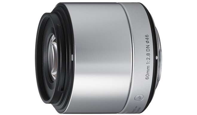 Sigma 60mm f/2.8 DN Art lens for Sony, silver