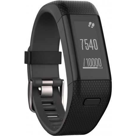 Garmin Vivosmart HR+ XL, melns