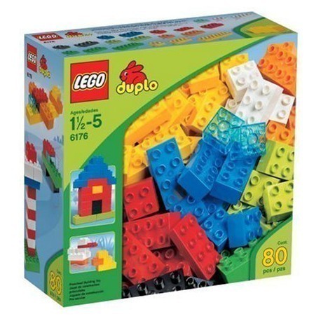 Lego Duplo toy blocks Basic Bricks Deluxe 80pcs (6176)
