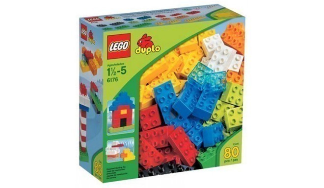 Lego Duplo конструктор Basic Bricks Deluxe 80шт(6176)