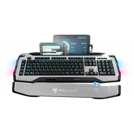 Roccat klaviatūra Skeltr US, balta (ROC-12-231-BK)