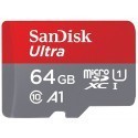 SanDisk memory card microSDXC 64GB Ultra 100MB/s A1 + adapter