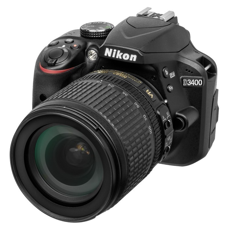  Nikon D3400 Kit  black AF S 18 105 VR DSLRs Photopoint