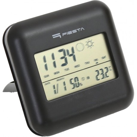 Fiesta цифровая метеостанция FSTT03, черный (42292)