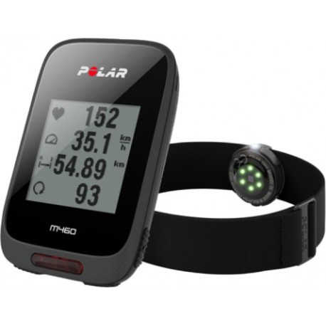 Polar velosipēda dators M460 + OH1 HRM, melns