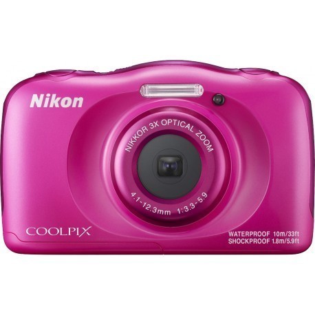 Nikon Coolpix W100, розовый