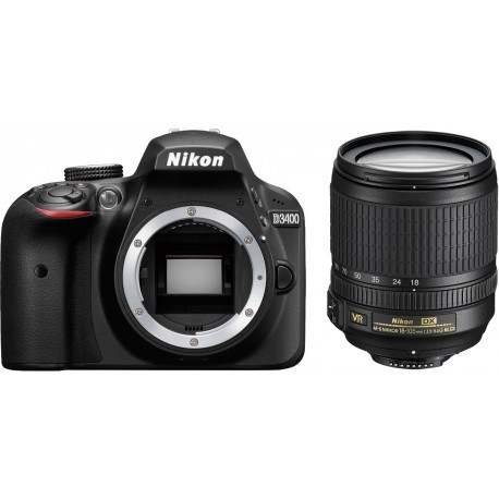 Nikon D3400 + 18-105mm AF-S VR Kit, must
