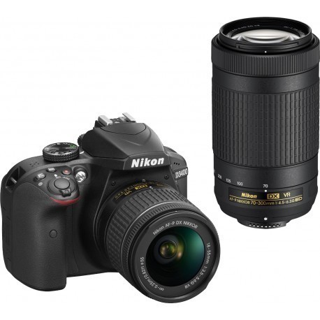 Nikon D3400 + 18-55mm AF-P + 70-300mm VR Kit, must