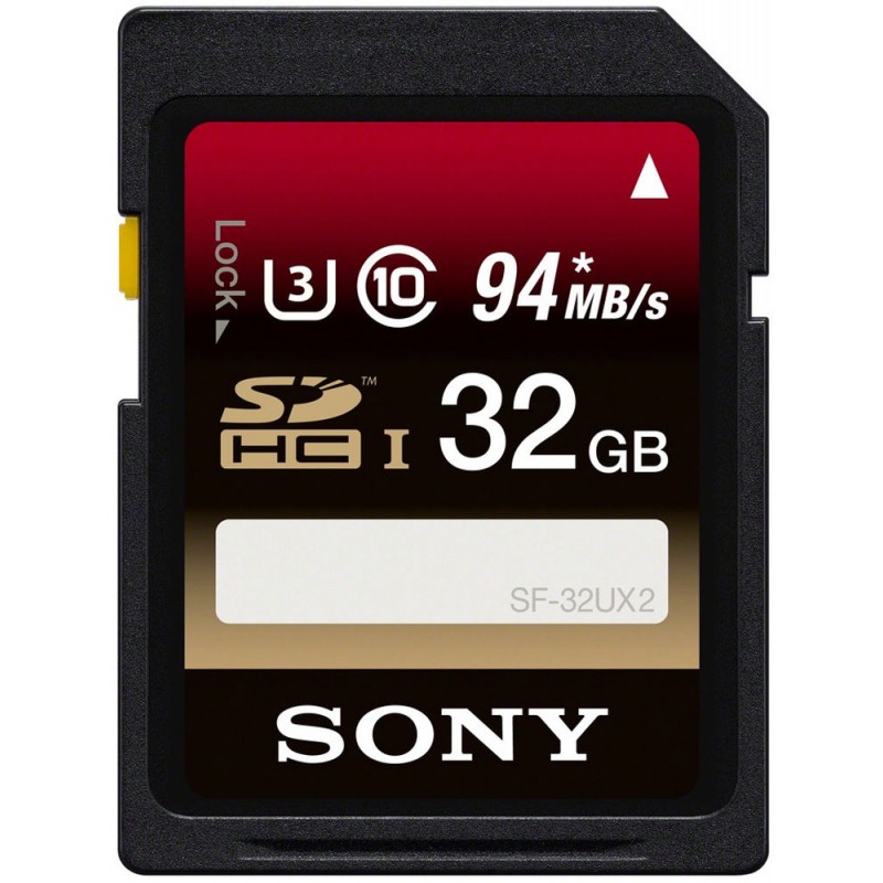Sony mälukaart SDHC 32GB U3 Class 10