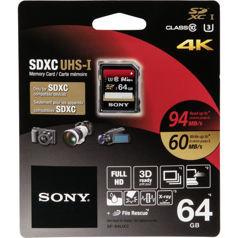 Sdxc 3 карта. Карта памяти Sony SDXC 128gb. SDXC Sony 128gb class 10 UHS-II u3. Карта памяти SD Sony sfg1uyt. Карта памяти Sony 64gb 94 MB/S 3.