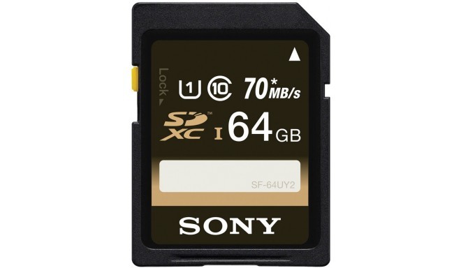 Sony memory card SDXC 64GB U1 Class 10