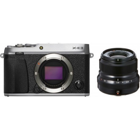 Fujifilm X-E3 + 23mm f/2.0 Kit, silver
