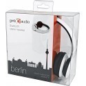 Gembird kõrvaklapid + mikrofon Berlin (BHP-BER-W), valge
