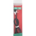 Omega cable USB-C 1m braided, black (44266)