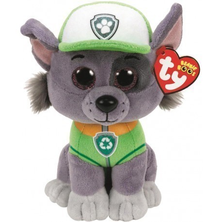 Ty Beanie Boos pehme mänguasi Käpapatrull Rocky 15cm