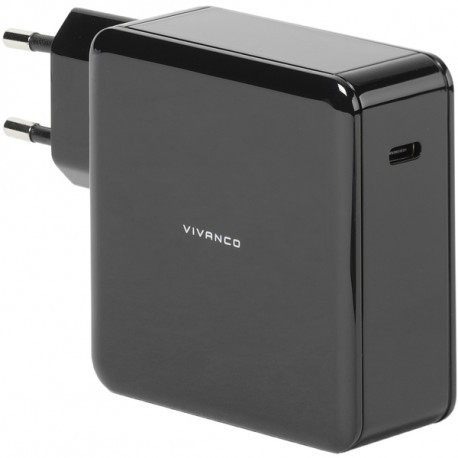 Vivanco USB-C laadija + kaabel 45W (34312)