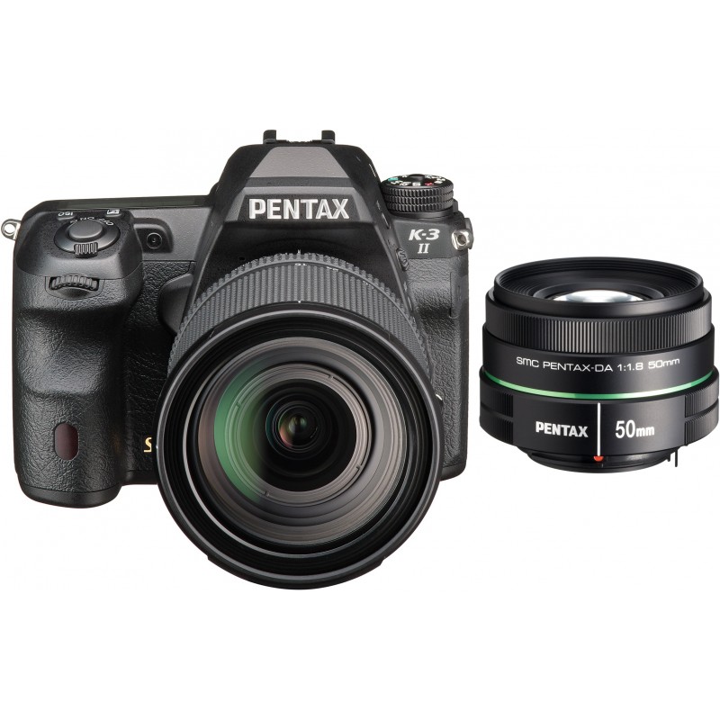 Pentax K-3 II + DA 16-85мм WR Kit + 50мм f/1.8