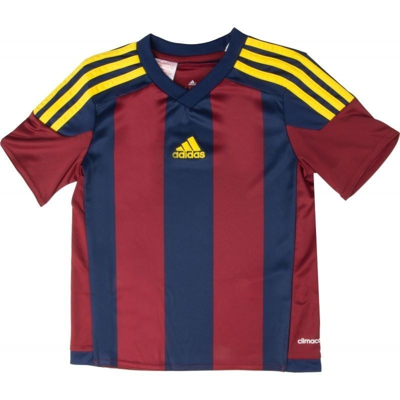 adidas striped football shirt