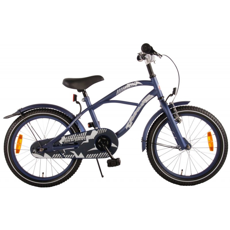 Bicycle for boys Blue Cruiser 18 inch Volare - Children's bikes ...