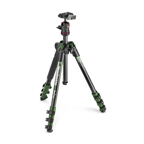 Manfrotto statīvs Befree Color MKBFRA4GR-BH, zaļš