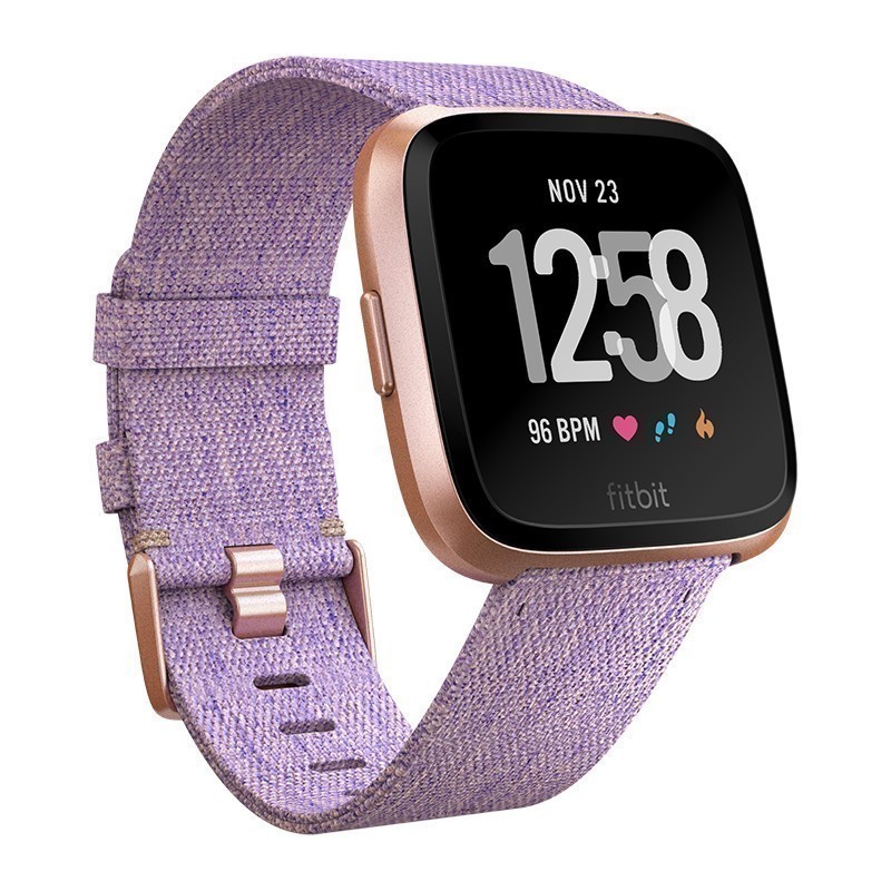 Fitbit Versa Special Edition, lavender woven