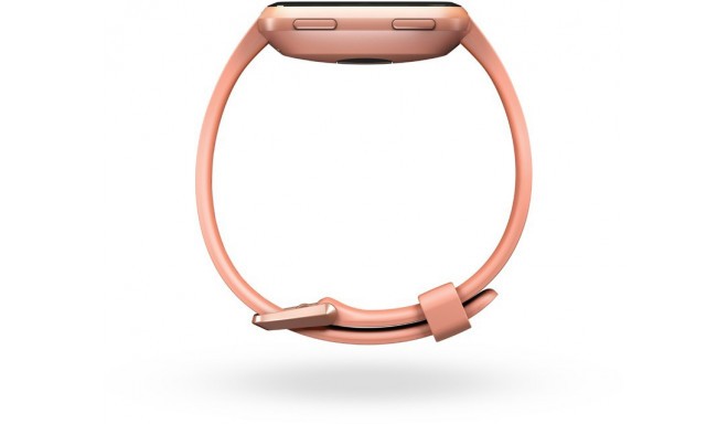 fitbit versa peach and rose gold
