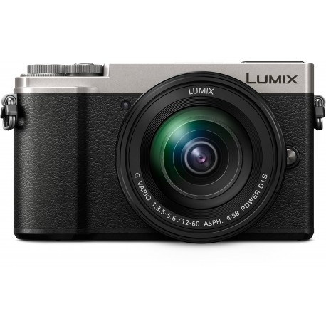Panasonic Lumix DC-GX9 + 12-60mm f/3.5-5.6 Kit, hõbedane