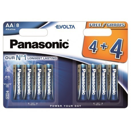 Panasonic Evolta baterija LR6EGE/8B (4+4)