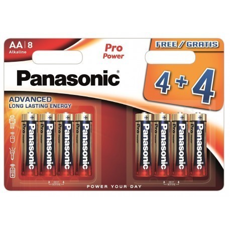 Panasonic Pro Power baterija LR6PPG/8B (4+4 gb.)