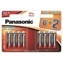 Panasonic Pro Power батарейки LR6PPG/8BW (6+2)