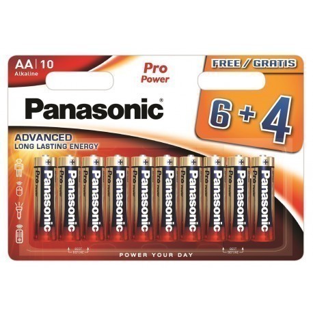 Panasonic Pro Power battery LR6PPG/10B (6+4pcs)