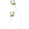 JBL juhtmevabad kõrvaklapid + mikrofon Tune T205 BT, kuldne