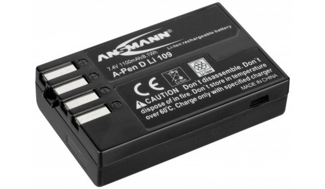 Ansmann akumulators (Pentax D-LI109, 1100mAh)