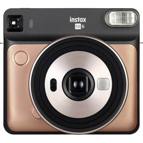 Fujifilm Instax Square SQ6, rozā-zelta