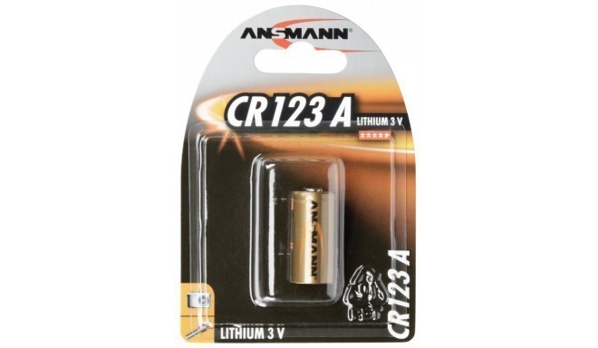 Ansmann baterija CR123A/1B