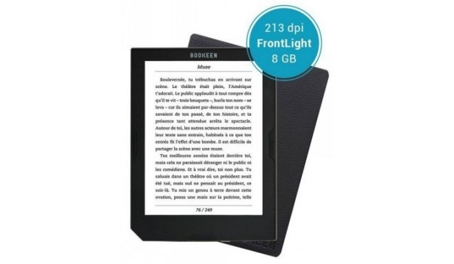CYBOOK MUSE FRONTLIGHT 2, TOUCH, 6", BLACK