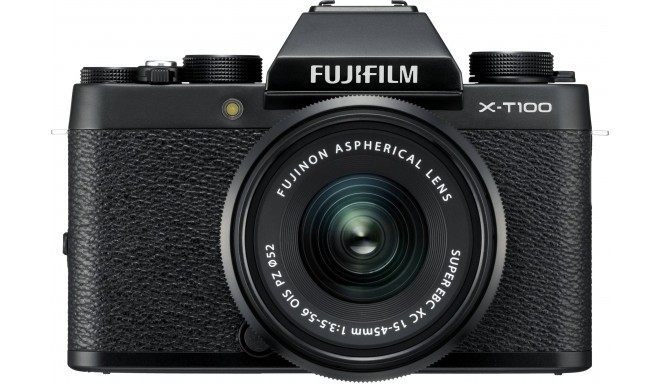 Fujifilm X-T100 + 15-45mm Kit, черный