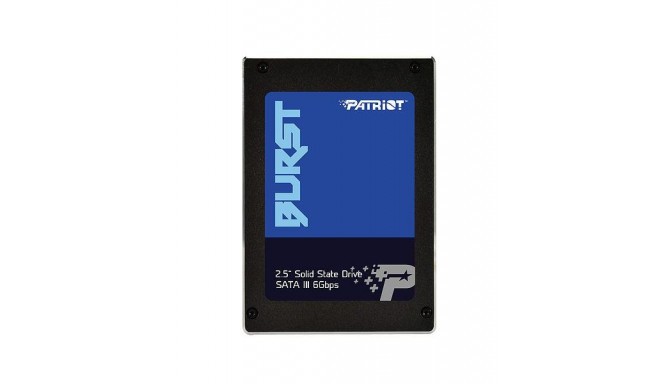 SSD|PATRIOT|Burst|480GB|SATA 3.0|Write speed 540 MBytes/sec|Read speed 560 MBytes/sec|2,5"|TBW 425 T