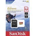 Sandisk memory card microSDXC 64GB Action Extreme 90MB/s