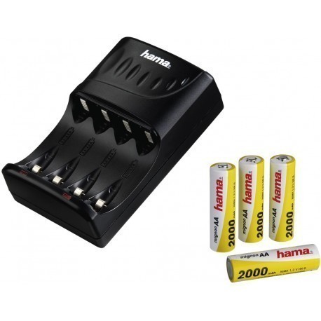 Hama зарядка Start + 4x2000mAh