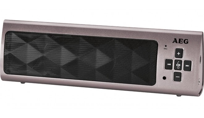 AEG BSS 4818 2.1 portable speaker system Titanium