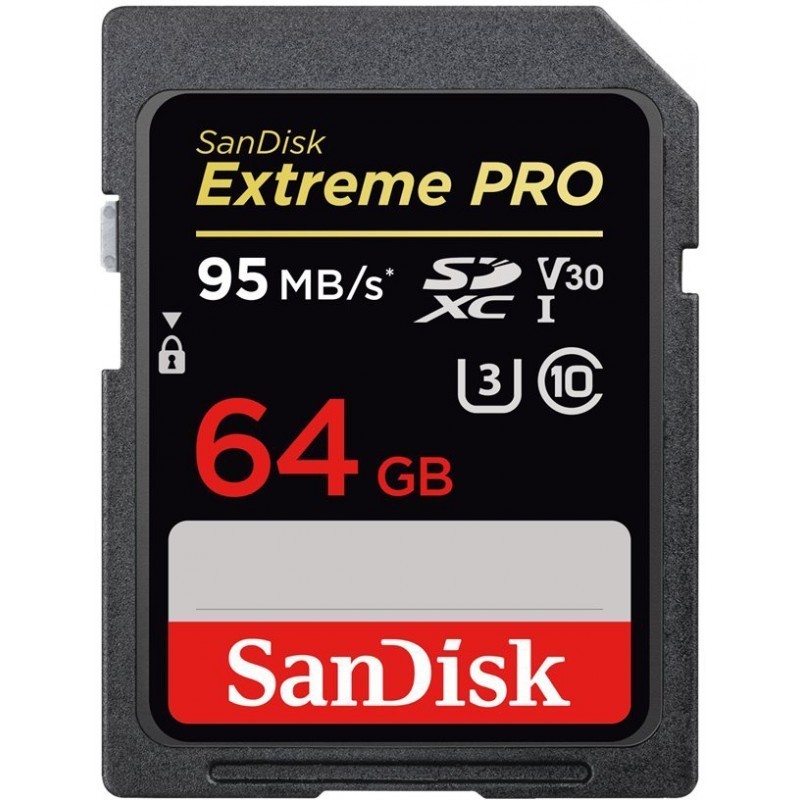 Sandisk mälukaart SDXC 64GB Extreme Pro 90MB/s V30
