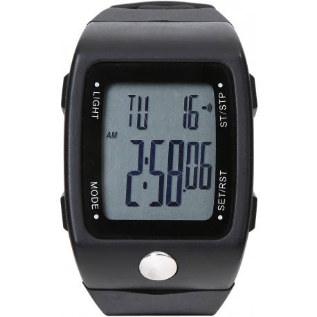 Platinet sports watch PHR107, black