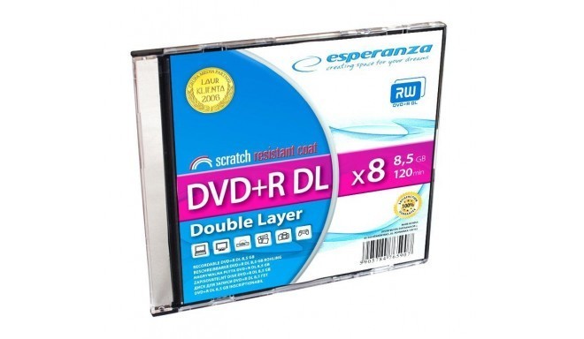 Esperanza 1246 blank DVD 8.5 GB DVD+R DL 1 pc(s)