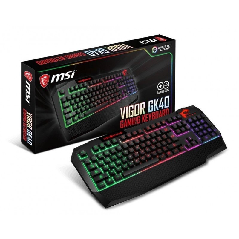 Msi vigor. Клавиатура Vigor gk30. Клавиатура MSI Vigor gk40. MSI gk40 Combo. Игровая клавиатура MSI Vigor gk30.